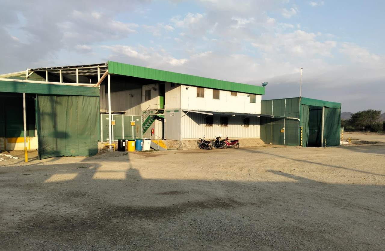 Exterior de la planta de Agrícola Zeit Organisch en Olmos